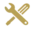 ASSEMBLEY - All Seasons Steel Buildings Tools icon with a wrench and screwdriver, indicating settings or maintenance.