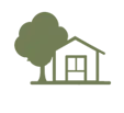 garden-retreat - All Seasons Steel Buildings Solid olive-green rectangle (decorative banner).